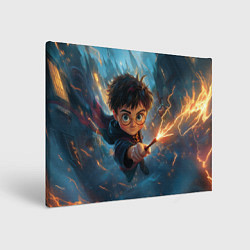 Картина прямоугольная Гарри Поттер в полетеле