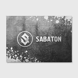 Холст прямоугольный Sabaton - grey gradient по-горизонтали, цвет: 3D-принт — фото 2