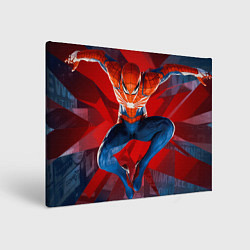 Холст прямоугольный Fly spiderman, цвет: 3D-принт