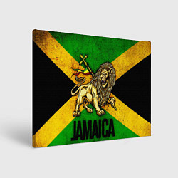 Картина прямоугольная Jamaica lion flag