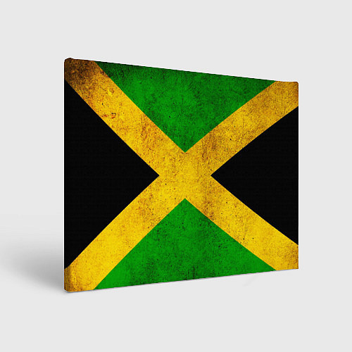 Картина прямоугольная Jamaica flag / 3D-принт – фото 1