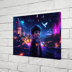 Холст прямоугольный Гарри Поттер и волшебное небо, цвет: 3D-принт — фото 2