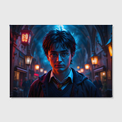 Холст прямоугольный Гарри поттер в ночи, цвет: 3D-принт — фото 2
