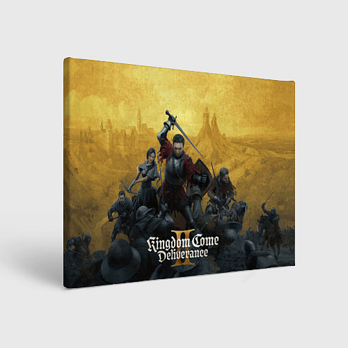 Картина прямоугольная Сражение Kingdom come 2 deliverance / 3D-принт – фото 1