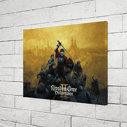 Холст прямоугольный Сражение Kingdom come 2 deliverance, цвет: 3D-принт — фото 2