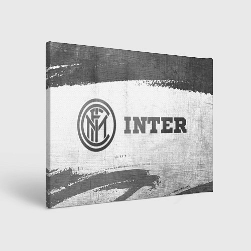 Картина прямоугольная Inter - white gradient по-горизонтали / 3D-принт – фото 1