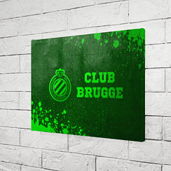 Холст прямоугольный Club Brugge - green gradient по-горизонтали, цвет: 3D-принт — фото 2
