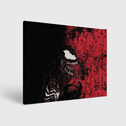 Картина прямоугольная Веном на красном