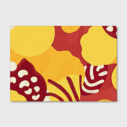 Холст прямоугольный Жаркий африканский паттерн, цвет: 3D-принт — фото 2