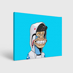 Холст прямоугольный NFT ape in the hood, цвет: 3D-принт