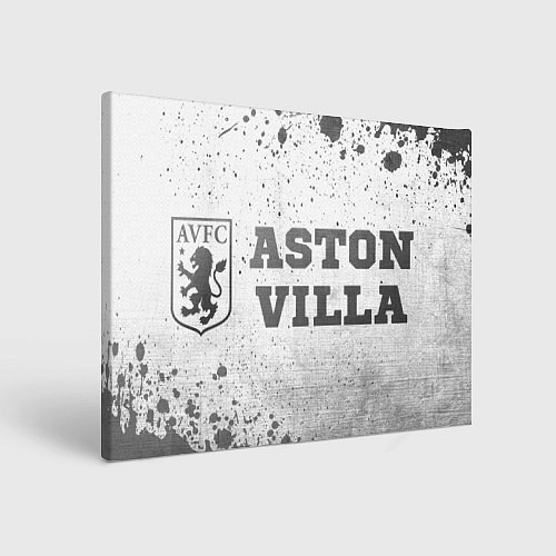 Картина прямоугольная Aston Villa - white gradient по-горизонтали / 3D-принт – фото 1