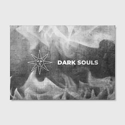 Холст прямоугольный Dark Souls - grey gradient по-горизонтали, цвет: 3D-принт — фото 2