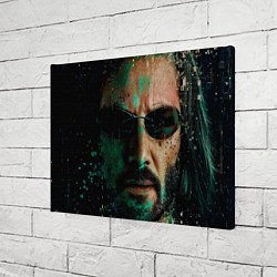 Холст прямоугольный Matrix - Keanu Reeves, цвет: 3D-принт — фото 2