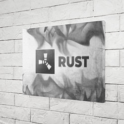 Холст прямоугольный Rust - white gradient по-горизонтали, цвет: 3D-принт — фото 2