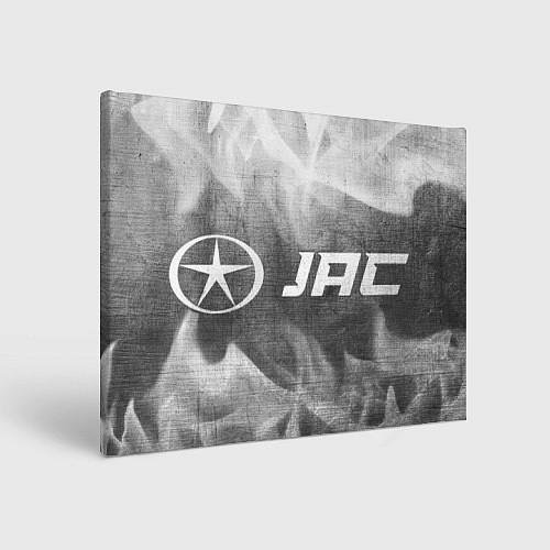 Картина прямоугольная JAC - grey gradient по-горизонтали / 3D-принт – фото 1