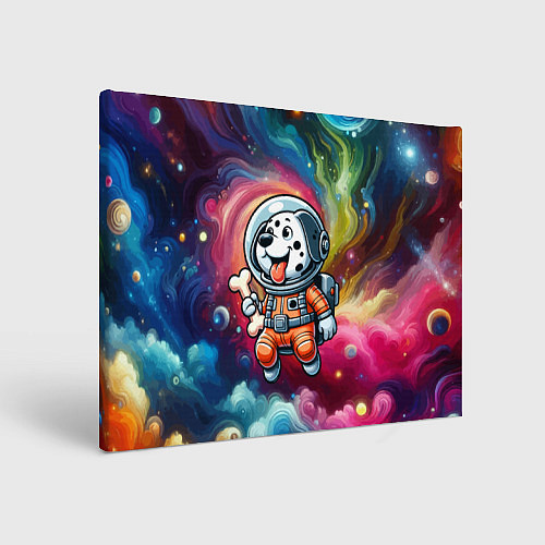 Картина прямоугольная Funny dalmatian puppy - ai art / 3D-принт – фото 1