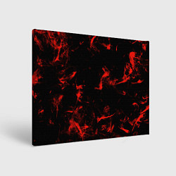 Картина прямоугольная Color red black