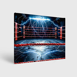 Картина прямоугольная Ринг и молния