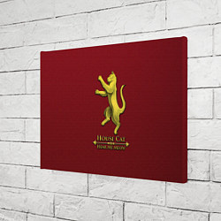 Холст прямоугольный House cat, цвет: 3D-принт — фото 2