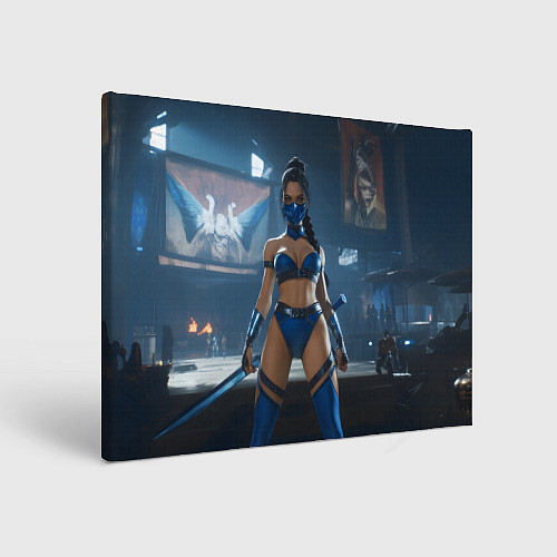 Картина прямоугольная Китана в стойке / 3D-принт – фото 1