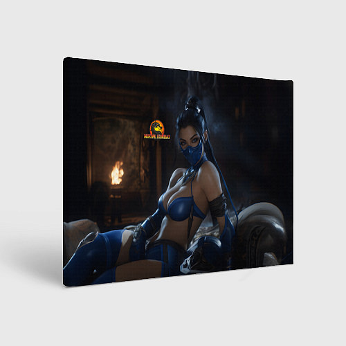 Картина прямоугольная Загадочная Китана / 3D-принт – фото 1