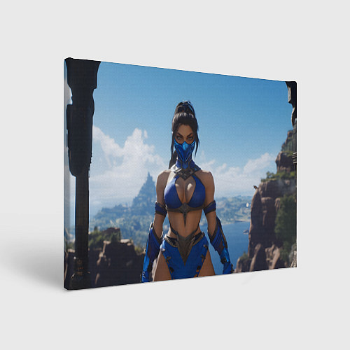 Картина прямоугольная Китана на горе / 3D-принт – фото 1