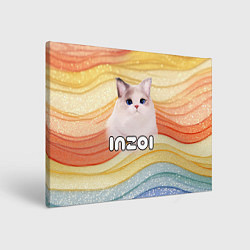 Картина прямоугольная Inzoi кошечка