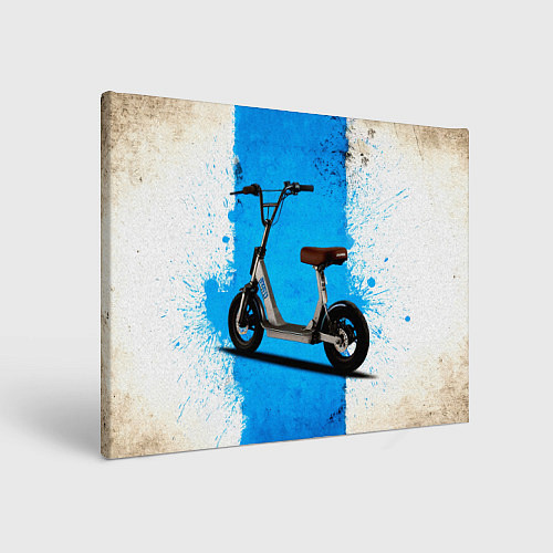 Картина прямоугольная Самокат с сиденьем / 3D-принт – фото 1