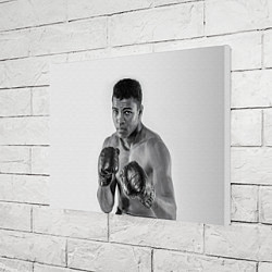 Холст прямоугольный Young Muhammad Ali, цвет: 3D-принт — фото 2
