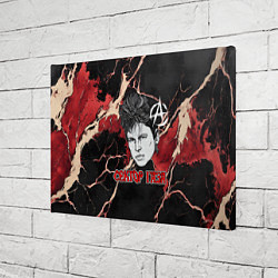 Холст прямоугольный Сектор газа ретро текстура, цвет: 3D-принт — фото 2