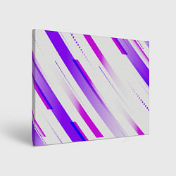 Холст прямоугольный Color white pink, цвет: 3D-принт