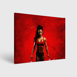 Картина прямоугольная Фитоняшка в красном