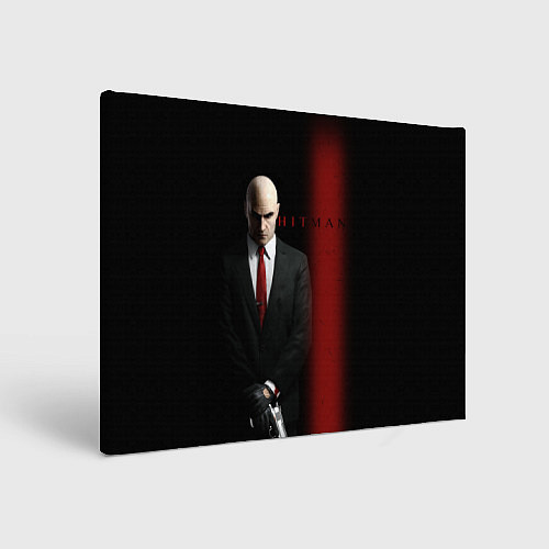 Картина прямоугольная Агент Hitman / 3D-принт – фото 1
