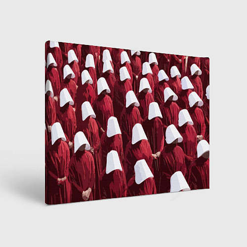 Картина прямоугольная Рассказ служанки паттерн / 3D-принт – фото 1