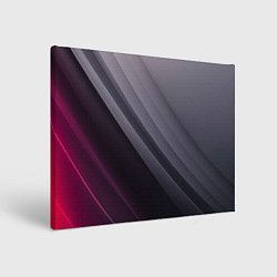Холст прямоугольный Color black grey, цвет: 3D-принт
