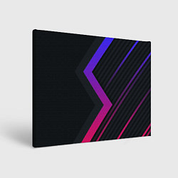 Картина прямоугольная Color black line