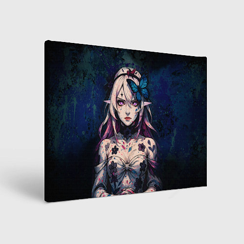 Картина прямоугольная Кастория дарк реализм / 3D-принт – фото 1