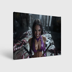 Картина прямоугольная Довольная Милина Мортал комбат