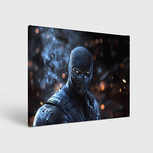 Картина прямоугольная Mortal Kombat Noob Saibot / 3D-принт – фото 1