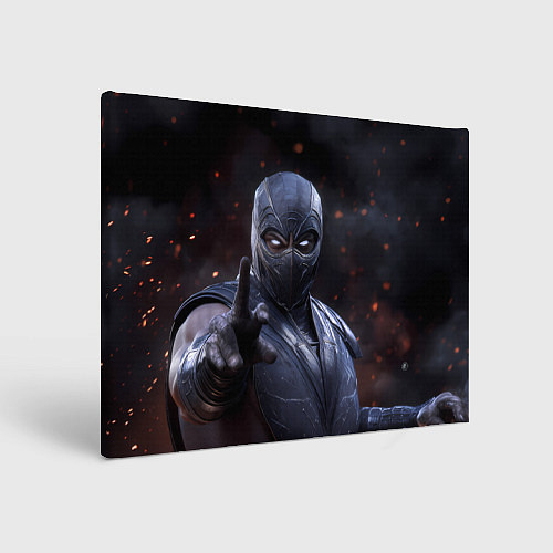 Картина прямоугольная Нуб Сайбот и искры / 3D-принт – фото 1