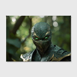 Холст прямоугольный Reptile green Mortal kombat, цвет: 3D-принт — фото 2