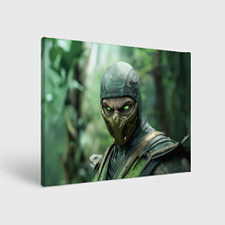 Картина прямоугольная Рептилия в классической маске