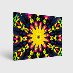 Холст прямоугольный Звездный калейдоскоп, цвет: 3D-принт