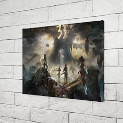 Холст прямоугольный Экспедиция Clair Obscur expedition 33, цвет: 3D-принт — фото 2