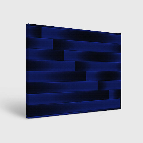 Картина прямоугольная Color blue square / 3D-принт – фото 1