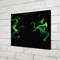 Холст прямоугольный The color is light green abstraction, цвет: 3D-принт — фото 2
