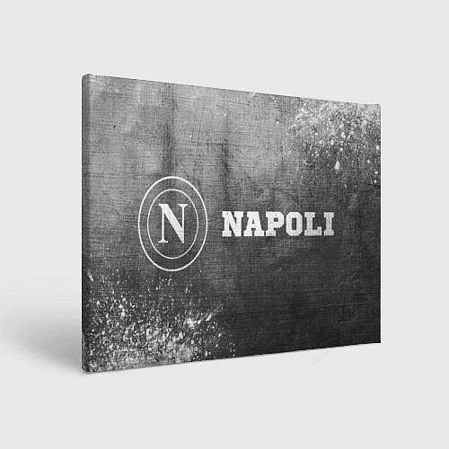 Картина прямоугольная Napoli - grey gradient по-горизонтали / 3D-принт – фото 1