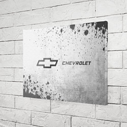 Холст прямоугольный Chevrolet - white gradient по-горизонтали, цвет: 3D-принт — фото 2