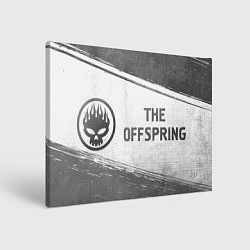 Холст прямоугольный The Offspring - white gradient по-горизонтали, цвет: 3D-принт
