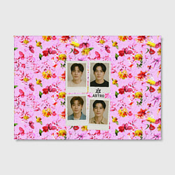 Холст прямоугольный ASTRO фотографии участников группы, цвет: 3D-принт — фото 2